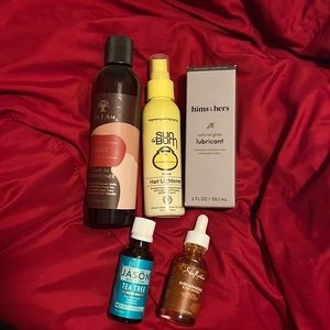 conditioner hair lightener h and h  lubricant serum tea tree skin oil